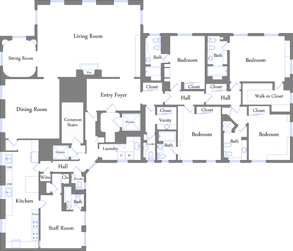 main floor plan