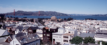 panoramic bridge view