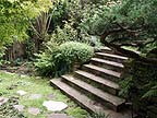 garden stairs